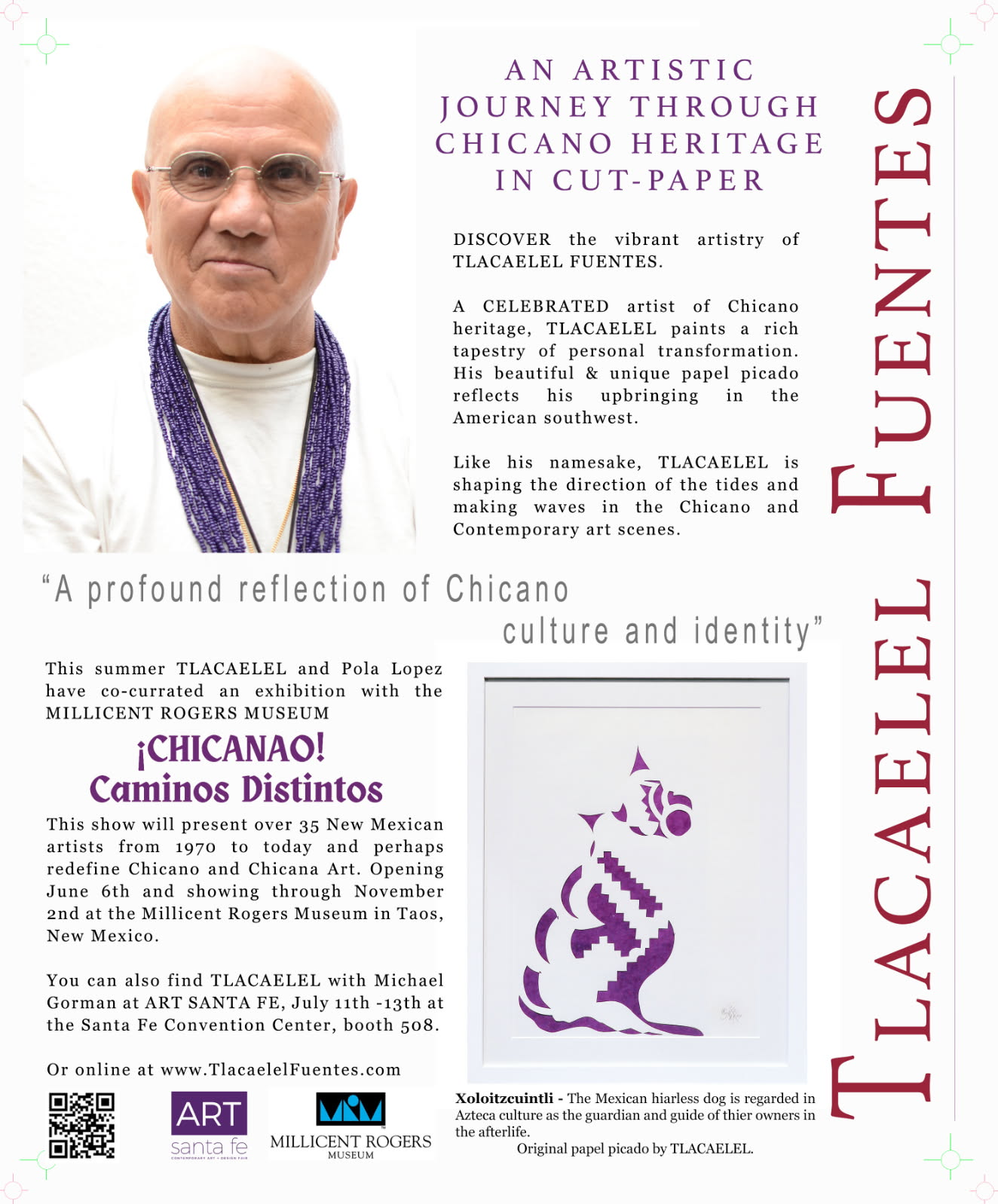 An Artistic Journey Through Chicano Heritage In Cut-Paper